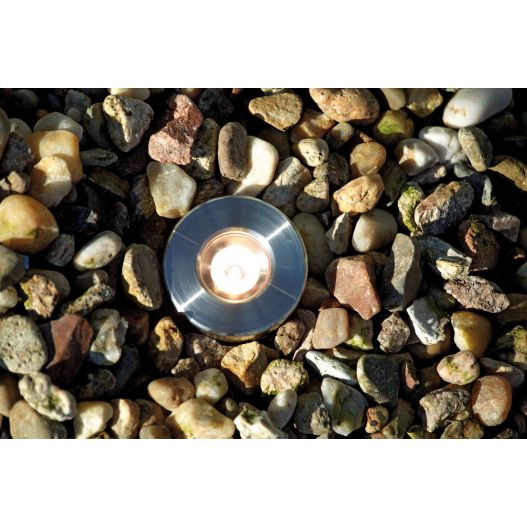 Projecteur exterieur ledLunaqua Maxi LED Set 3 Oase Design en acier inox