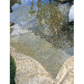 Exemple 1 Bâche Gravillonnée beige 0,4 m Oase