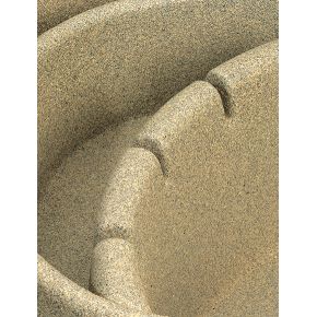 Bassin de jardin Préformé OASE Titicaca Sable 2500L