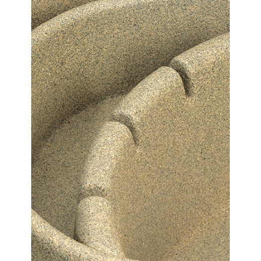 Bassin de jardin Préformé OASE Titicaca Sable 2500L